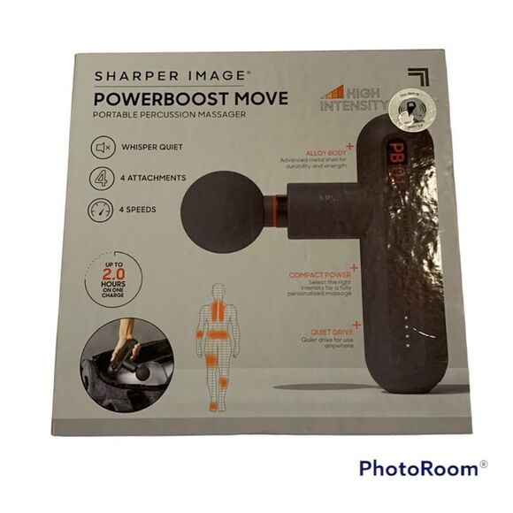 Sharper Image Powerboost Move Massager
portable percussion NWT Health Care Gift - Picture 1 of 8